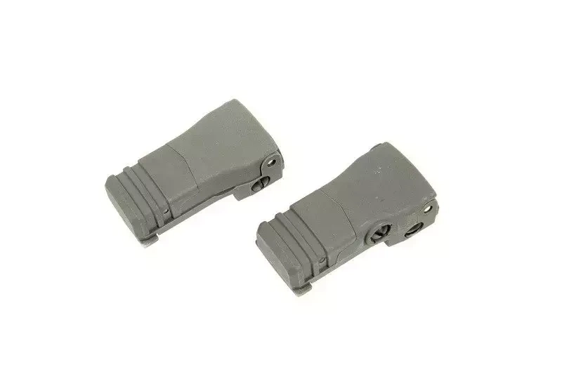 MFT Set of Flip-Up Iron Sights - foliage green