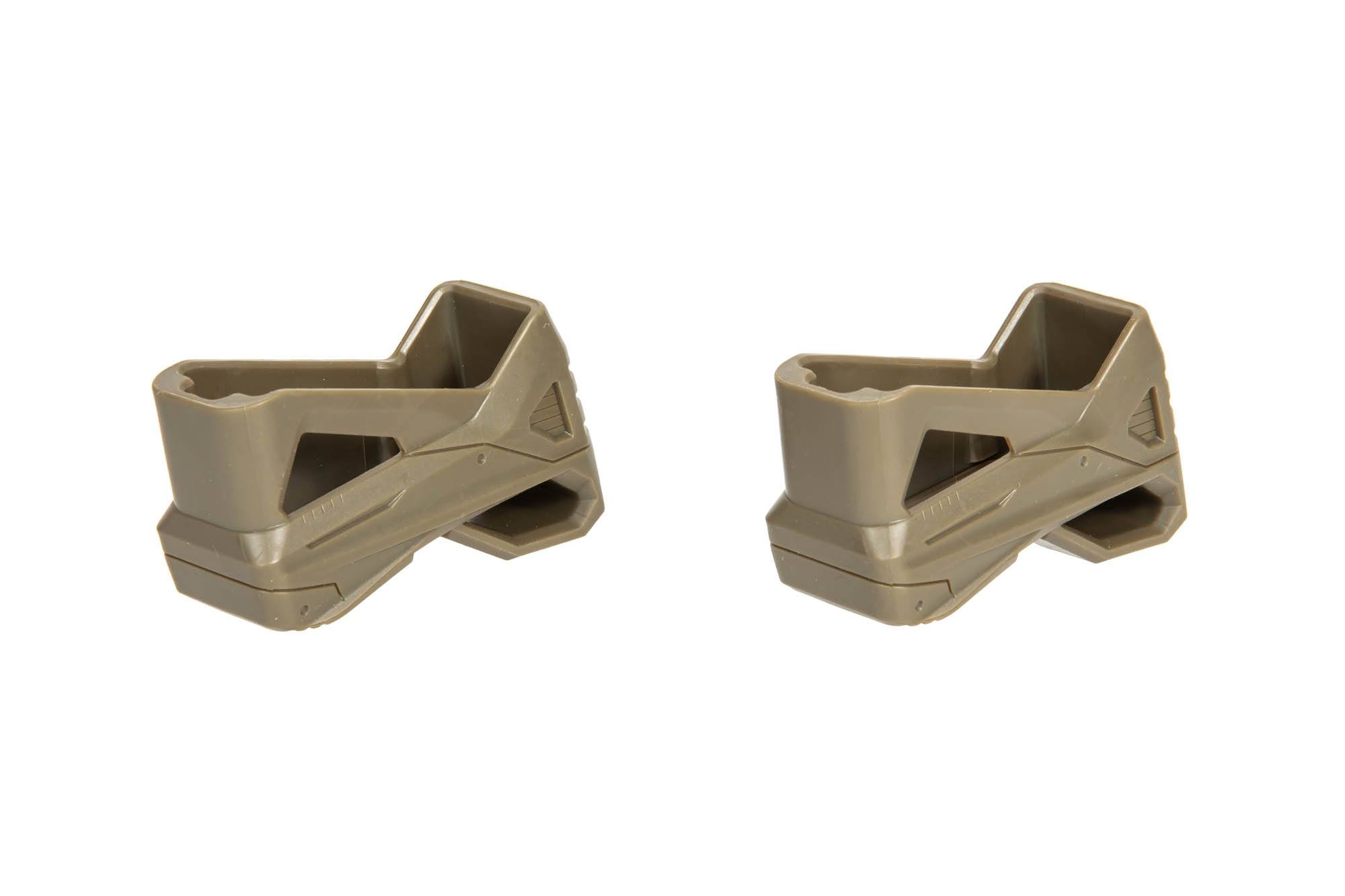 Multi-functional Grip for STANAG magazine (2 pcs) - tan