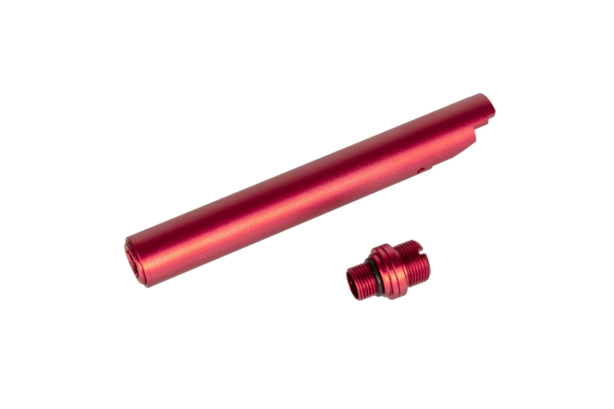 No-Recoil 2WAY External Barrel for Hi-Capa D.O.R Non-Recoil, external barrel made out of durable alu