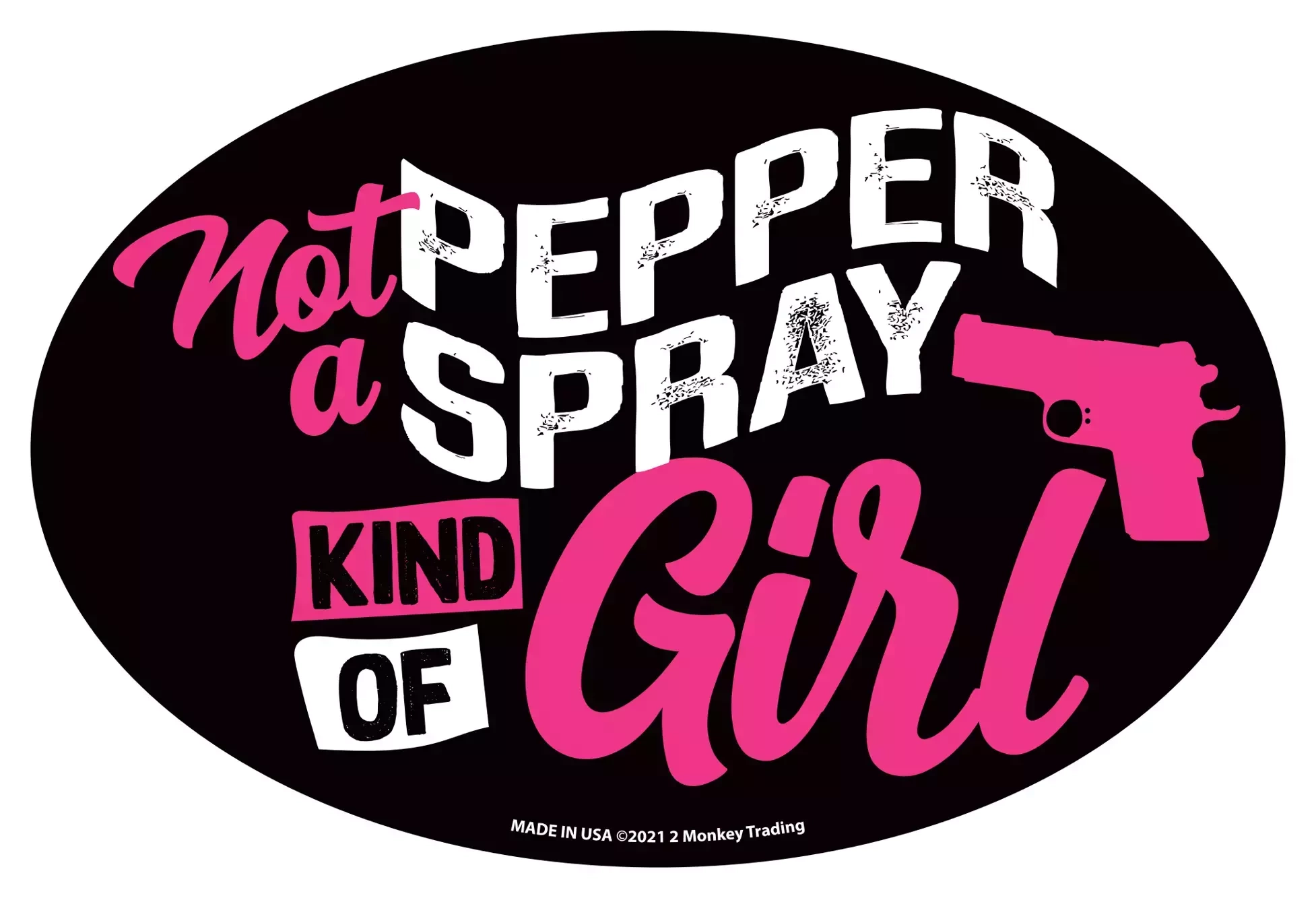 Oval magnet - PEPPER SPRAY