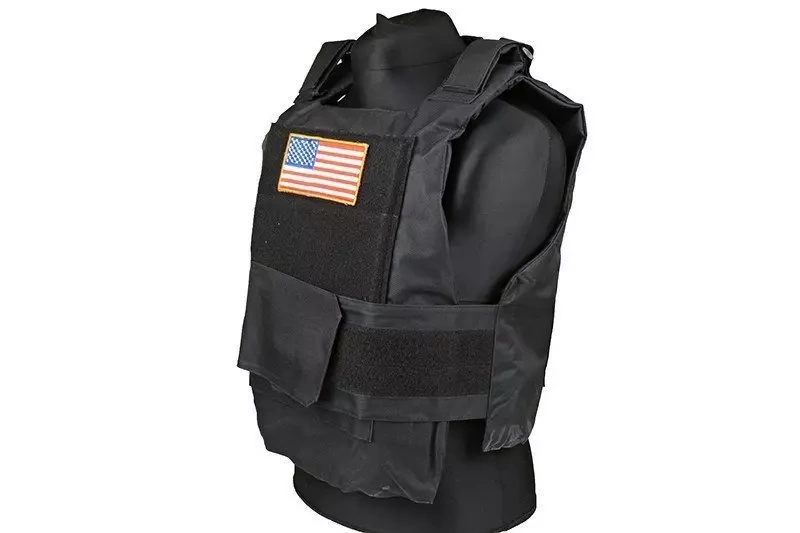 Personal Body Armor tactical vest - black