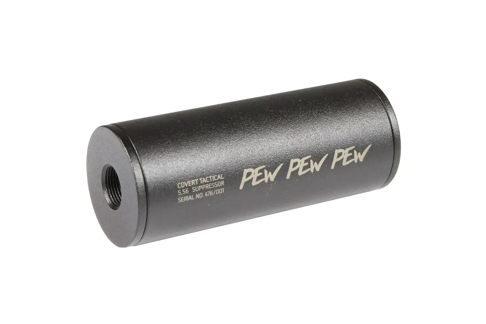 Pew Pew Pew" Covert Tactical Standard 40x100mm silencer"