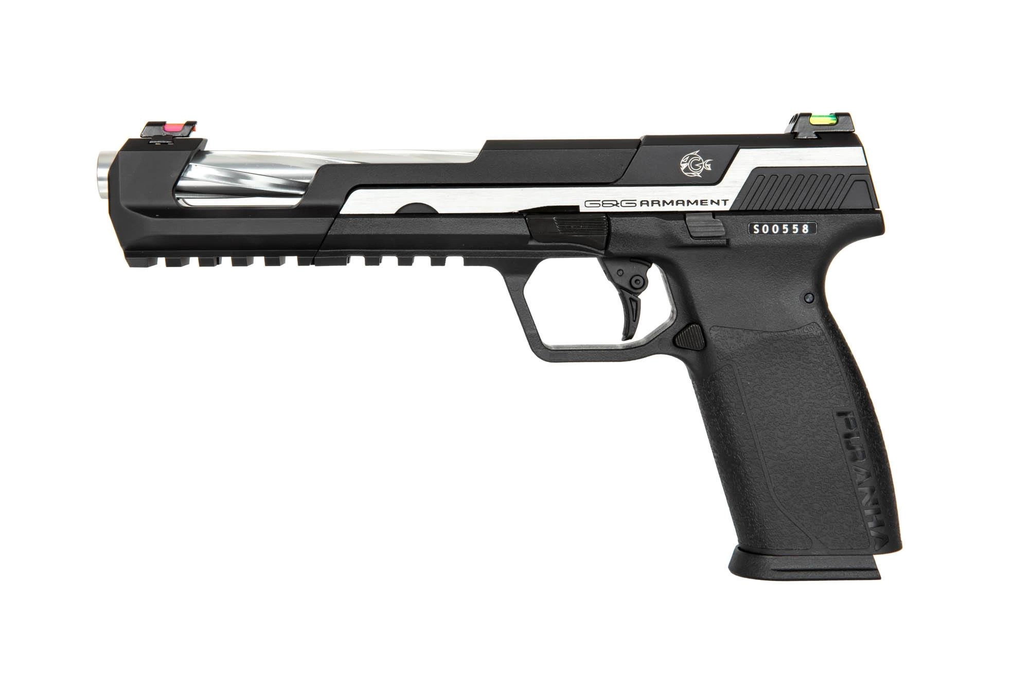 Piranha SL Pistol Replica - Silver