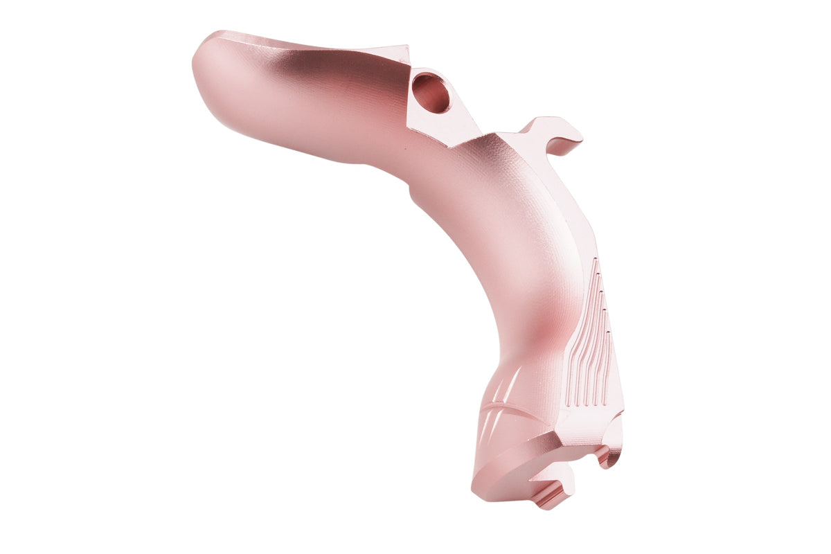Dr. Black Aluminum Type C Grip Safety For Tokyo Marui Hi Capa GBB Airsoft Pistol (Pink)