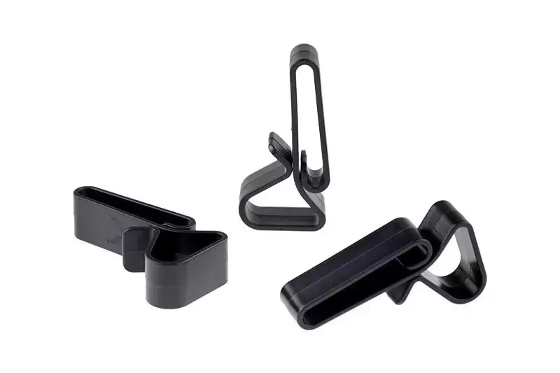 Set of 3 Universal Buckles - Black