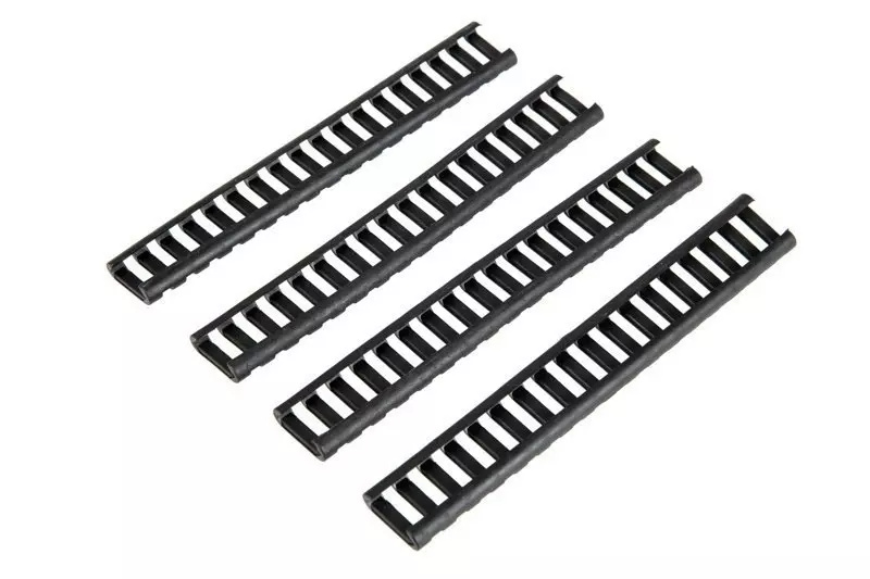 Set of 4 RIS Rail Covers - Black