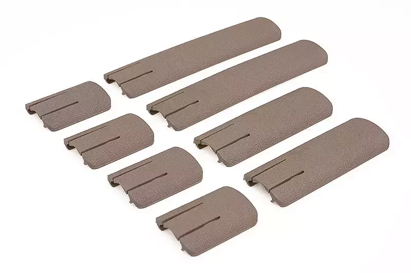 Set of RIS rail covers - tan