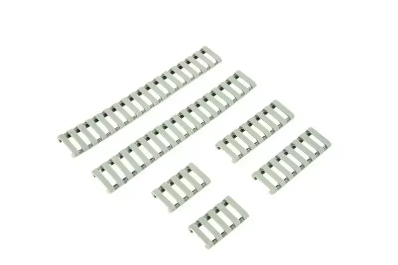 Set of RIS rail covering panels - foliage green