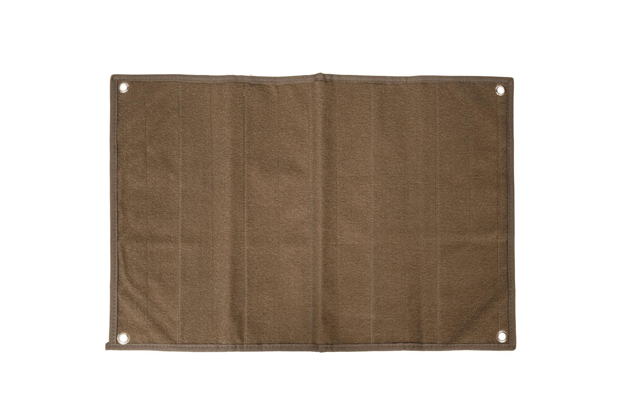 Small Patch Wall for collectors of patches - tan