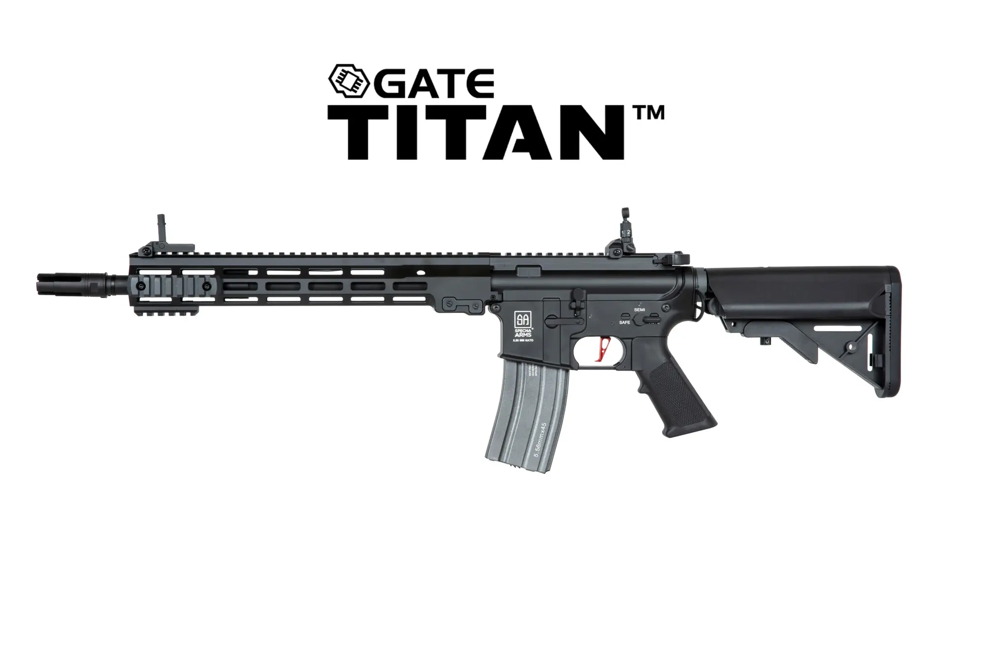 Specna Arms SA-A34P ONE™ TITAN™ V2 Custom Carbine Replica - Black