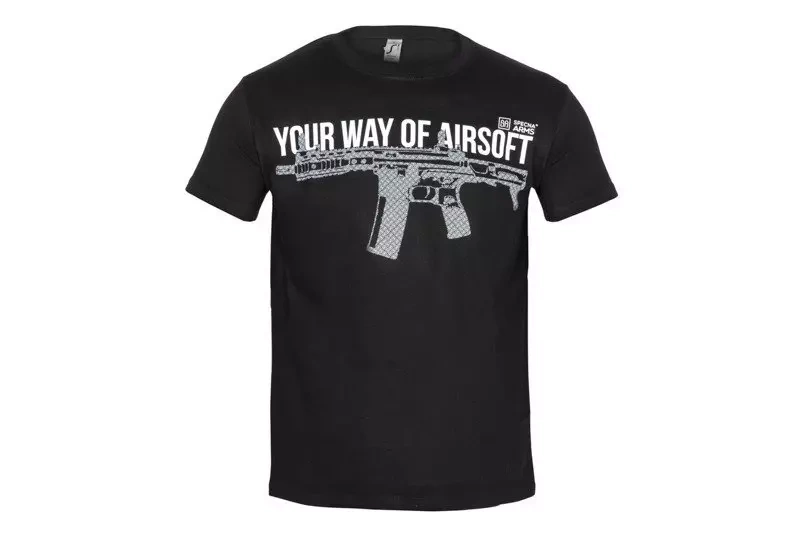 Specna Arms Shirt - Your Way of Airsoft 04, Black