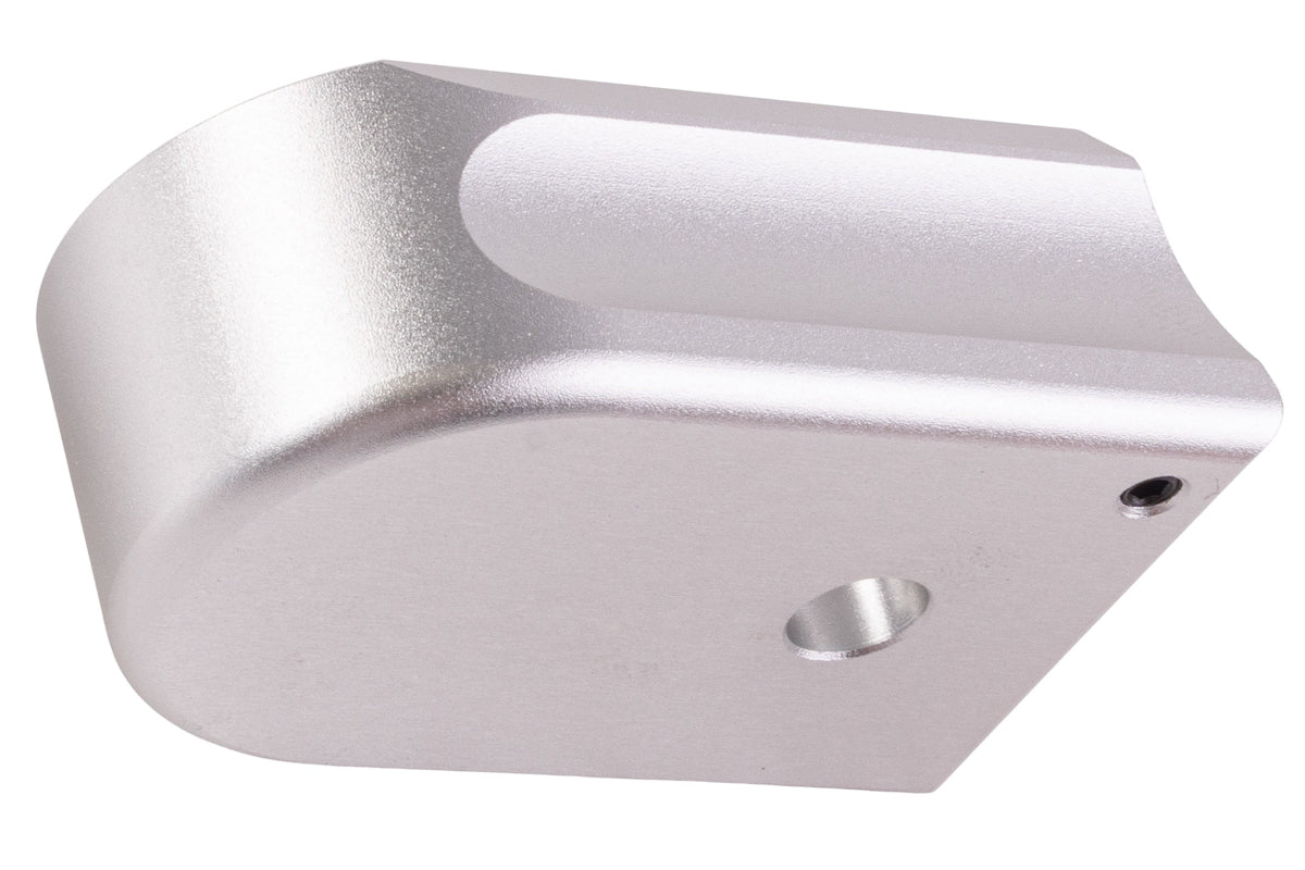 5KU Aluminum Magazine Base For KJ Shadow 2 GBB Airsoft (Silver/ Type 1)