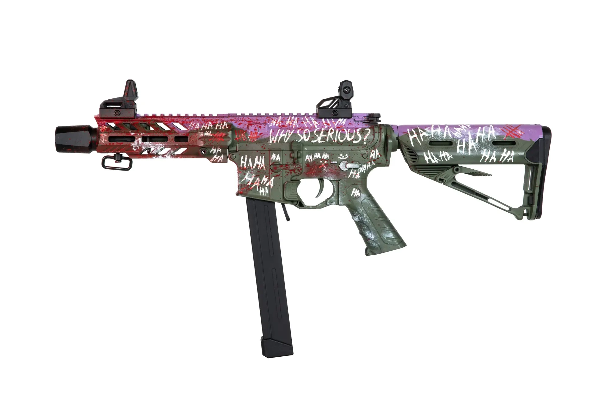 SR4 FALCON-W Submachine Gun Replica - Joker Custom