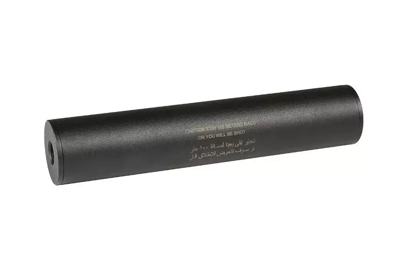 Stay 100 meters back" Covert Tactical PRO 40x200mm silencer"