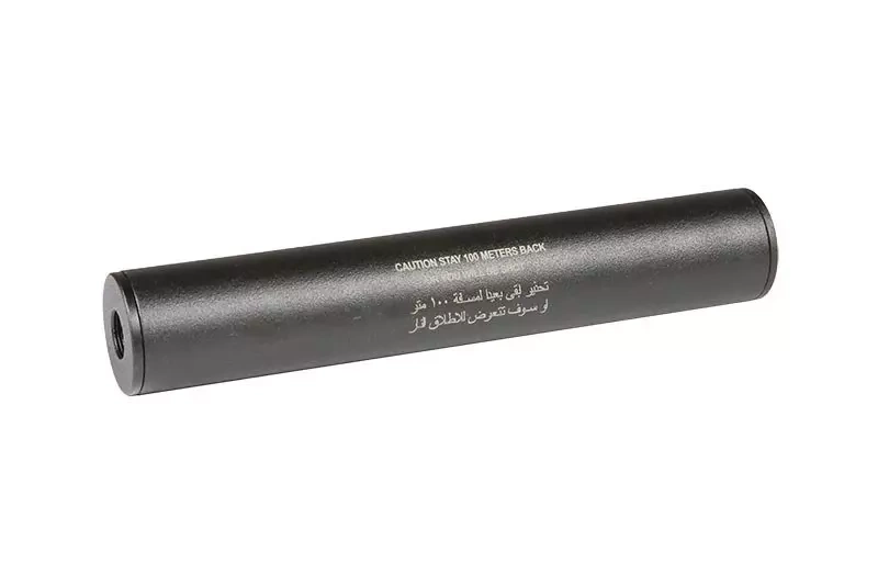 Stay 100 meters back" Covert Tactical Standard 35x200mm silencer"