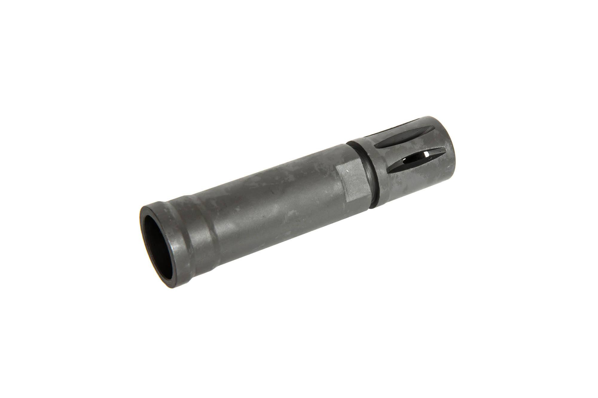 Steel flash hider - 14mm CW/CCW