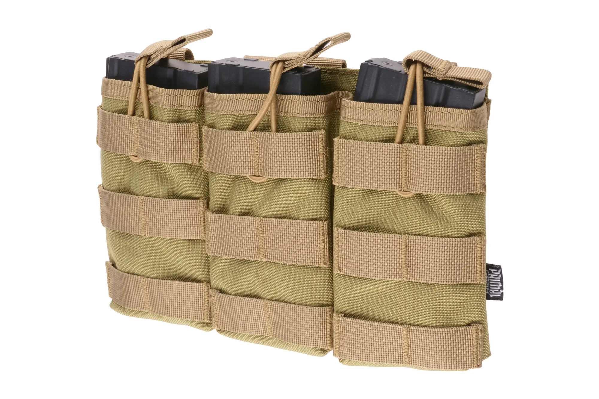 Triple Open I Pouch for AK/M4/G36 Magazines - Tan
