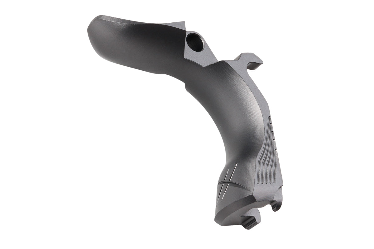 Dr. Black Aluminum Type C Grip Safety For Tokyo Marui Hi Capa GBB Airsoft Pistol (Gray)