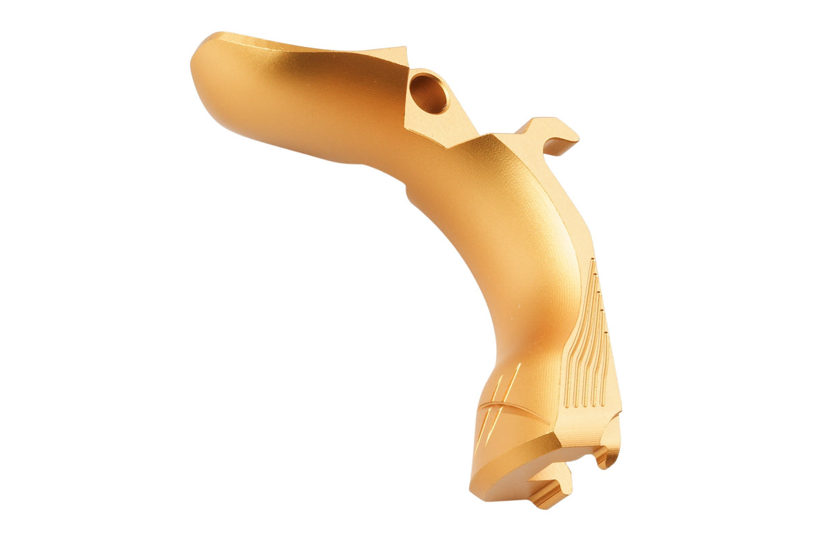 Dr. Black Aluminum Type C Grip Safety For Tokyo Marui Hi Capa GBB Airsoft Pistol (Gold)