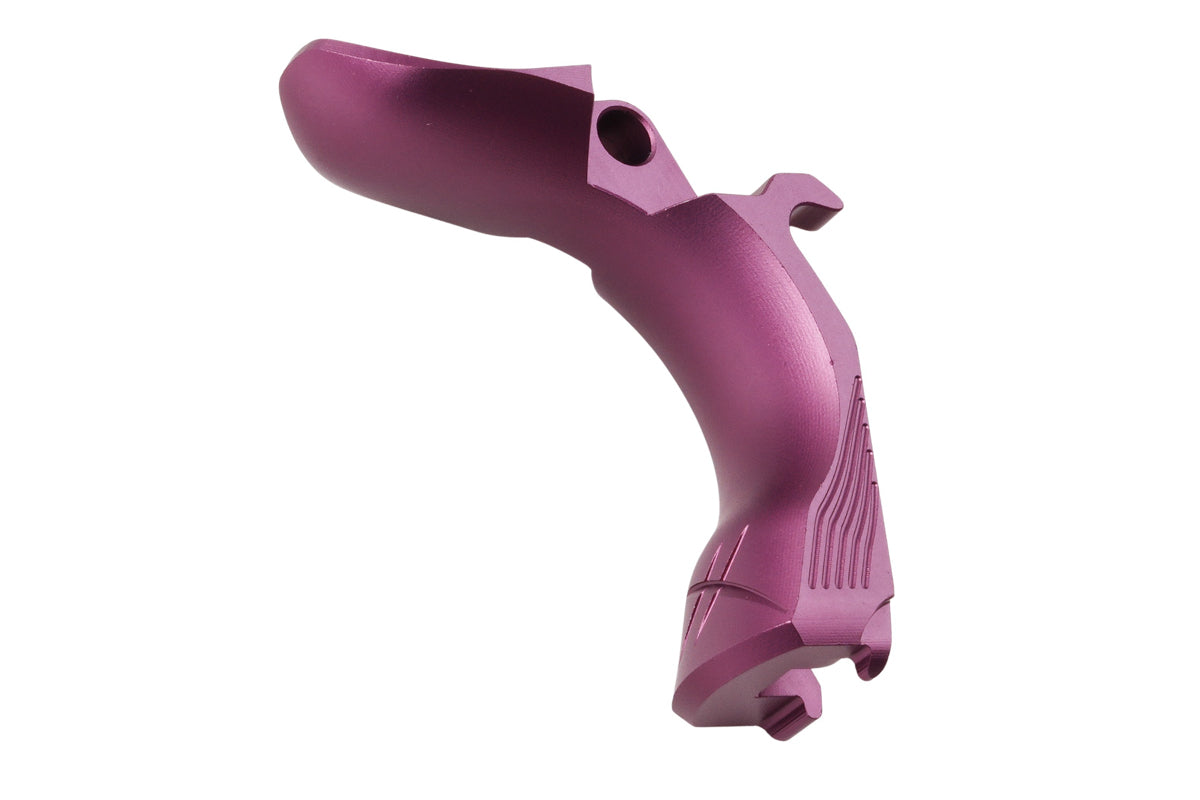 Dr. Black Aluminum Type C Grip Safety For Tokyo Marui Hi Capa GBB Airsoft Pistol (Purple)