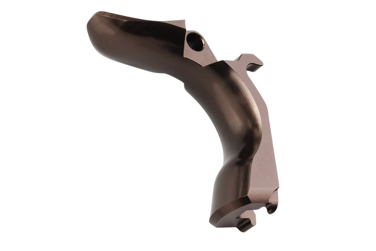 Dr. Black Aluminum Type B Grip Safety For Tokyo Marui Hi Capa GBB Airsoft Pistol (Tan)