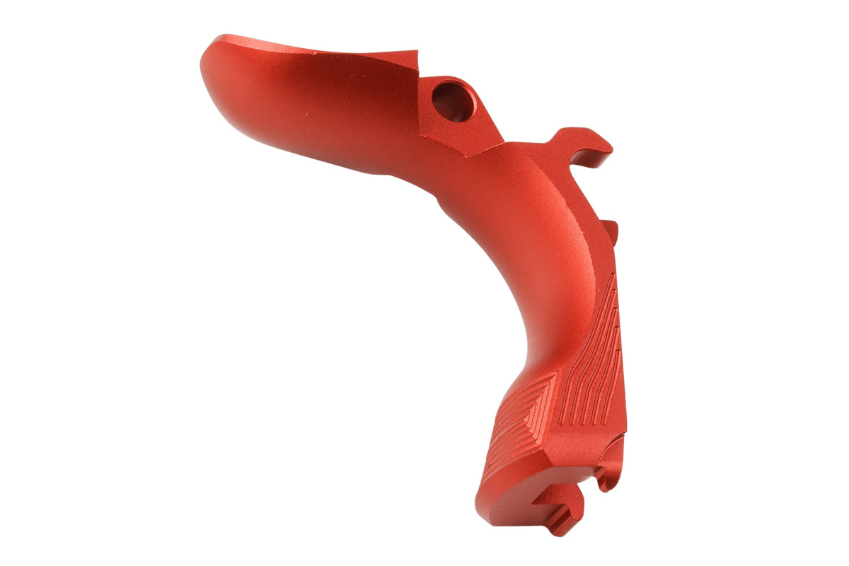 Dr. Black Aluminum Type A Grip Safety For Tokyo Marui Hi Capa GBB Airsoft Pistol (Red)