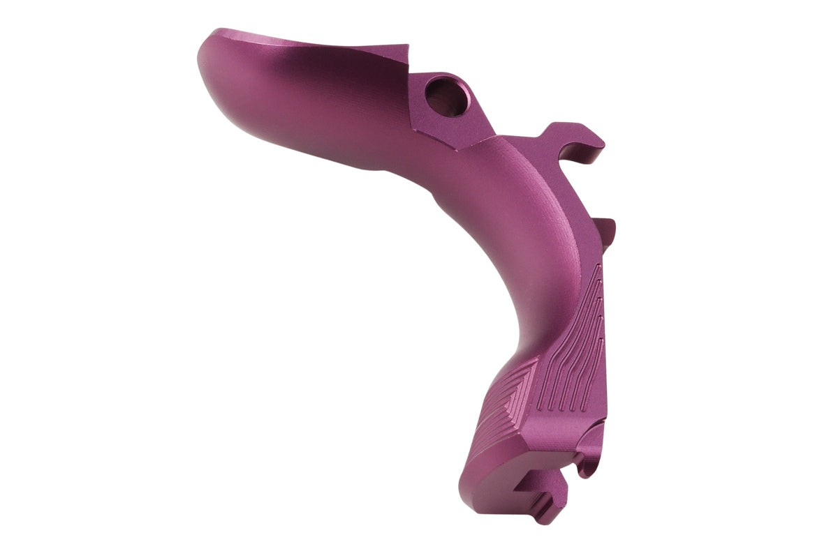 Dr. Black Aluminum Type A Grip Safety For Tokyo Marui Hi Capa GBB Airsoft Pistol (Purple)
