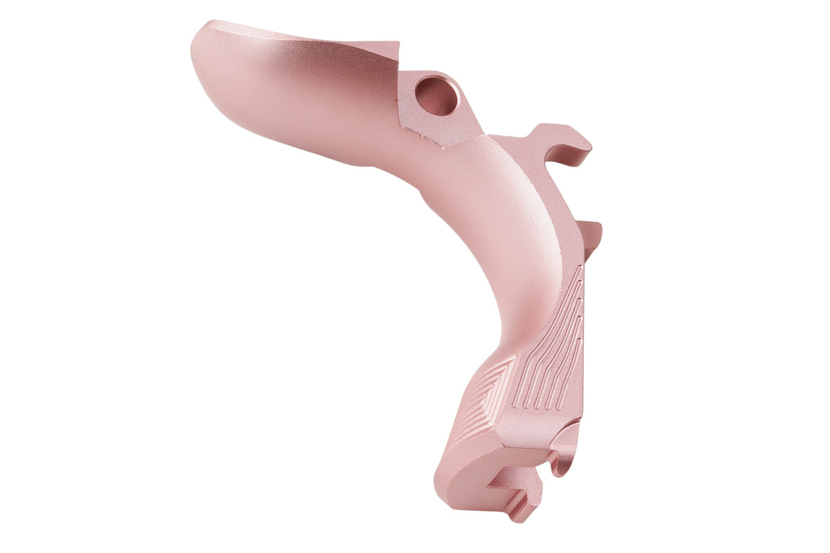 Dr. Black Aluminum Type A Grip Safety For Tokyo Marui Hi Capa GBB Airsoft Pistol (Pink)