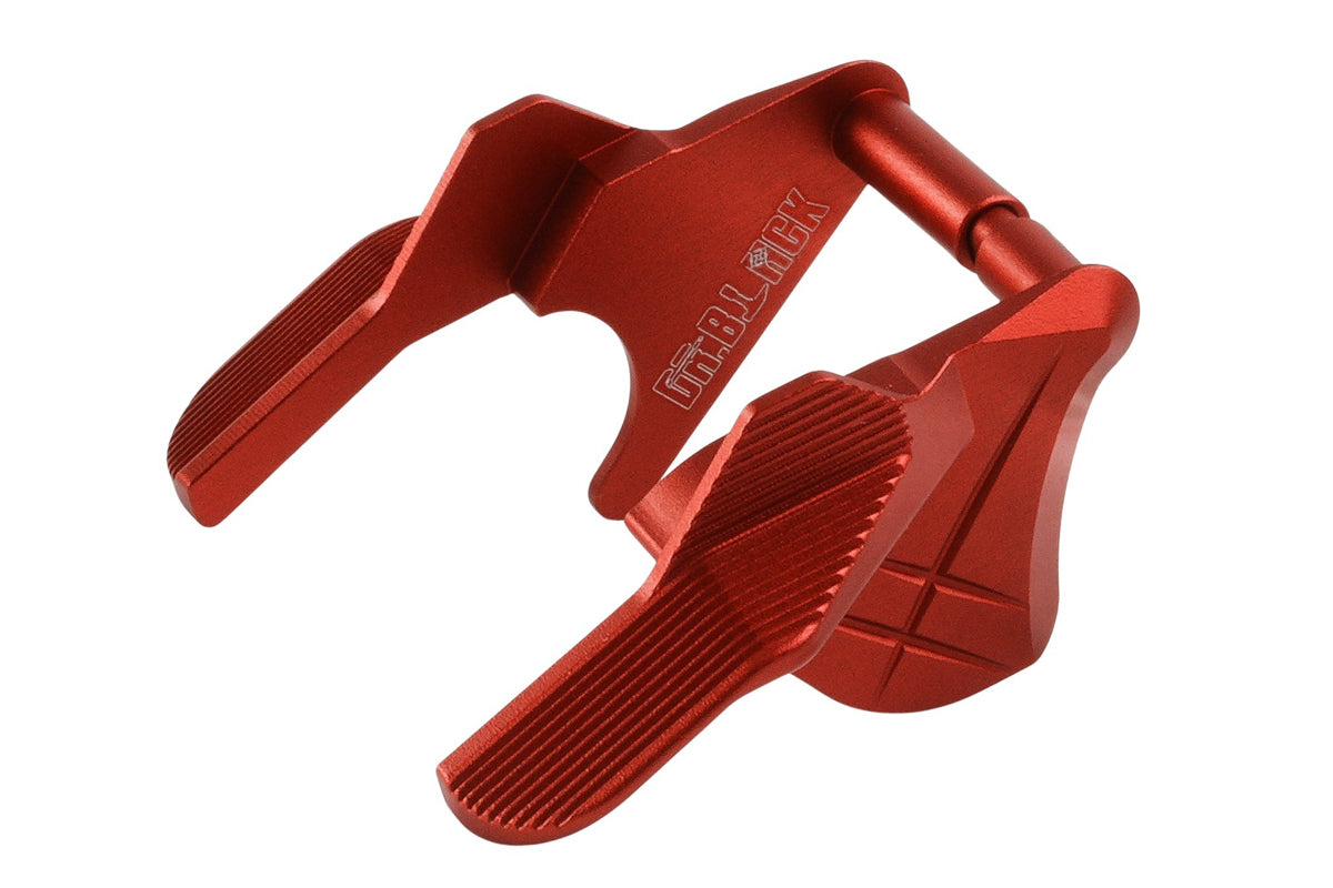 Dr. Black Aluminum Type C Thumb Safety For Tokyo Marui Hi Capa GBB Airsoft (Red)
