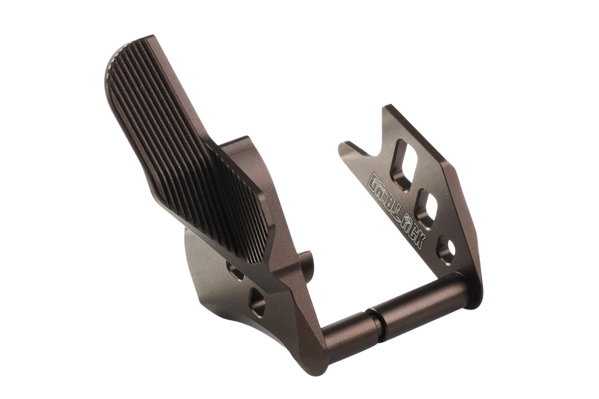 Dr. Black Aluminum Type A Thumb Safety For Tokyo Marui Hi Capa GBB Airsoft (Tan)