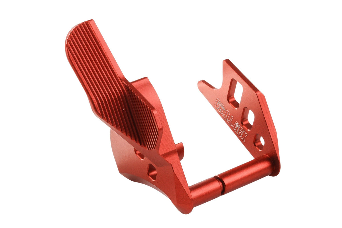 Dr. Black Aluminum Type A Thumb Safety For Tokyo Marui Hi Capa GBB Airsoft (Red)