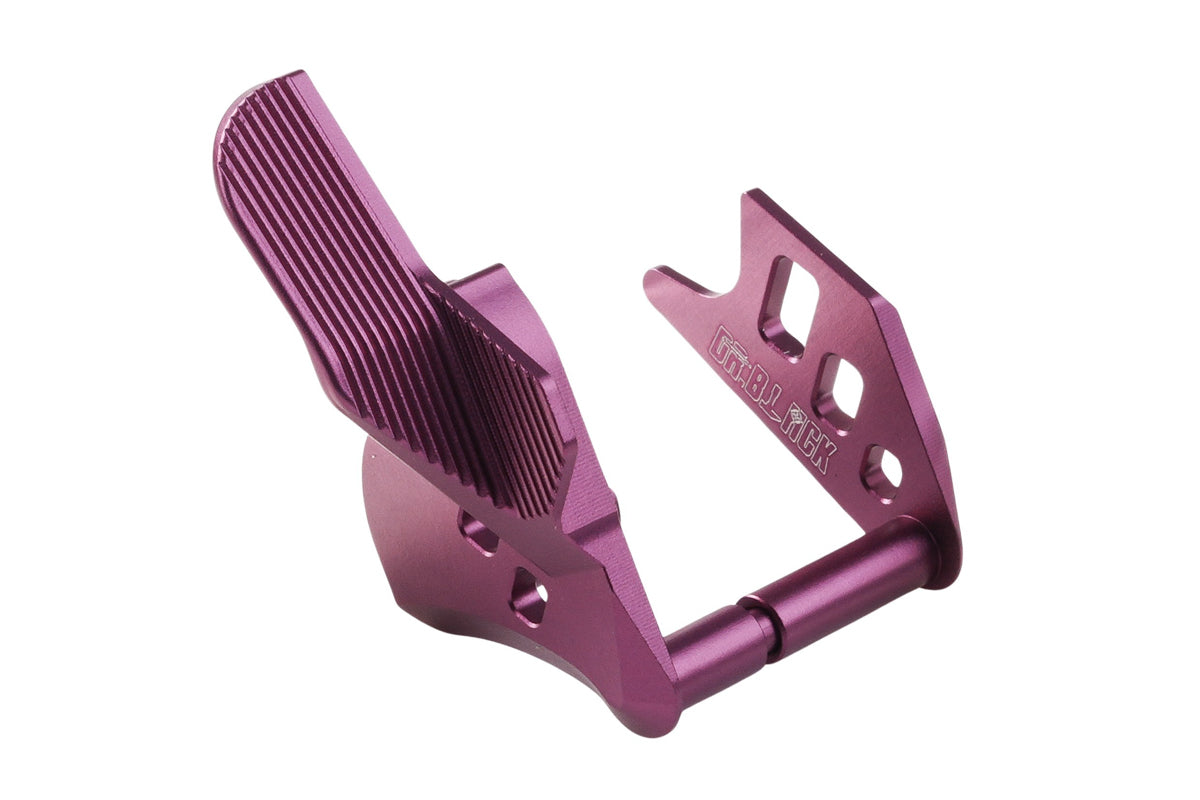 Dr. Black Aluminum Type A Thumb Safety For Tokyo Marui Hi Capa GBB Airsoft (Purple)