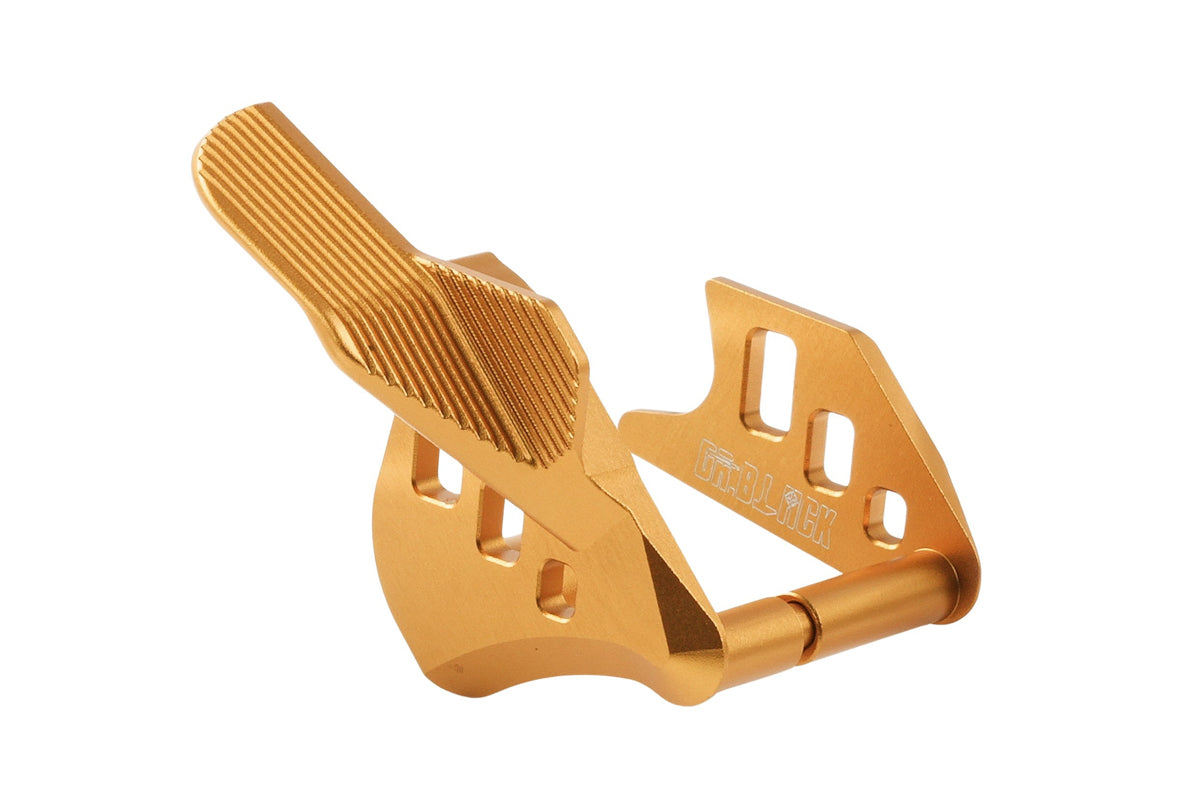 Dr. Black Aluminum Type A Thumb Safety For Tokyo Marui Hi Capa GBB Airsoft (Gold)
