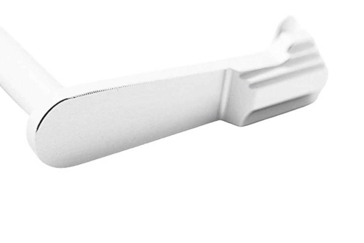 Dr. Black Aluminum Type B Slide Stop For Tokyo Marui Hi Capa GBB Airsoft Pistol (Silver)
