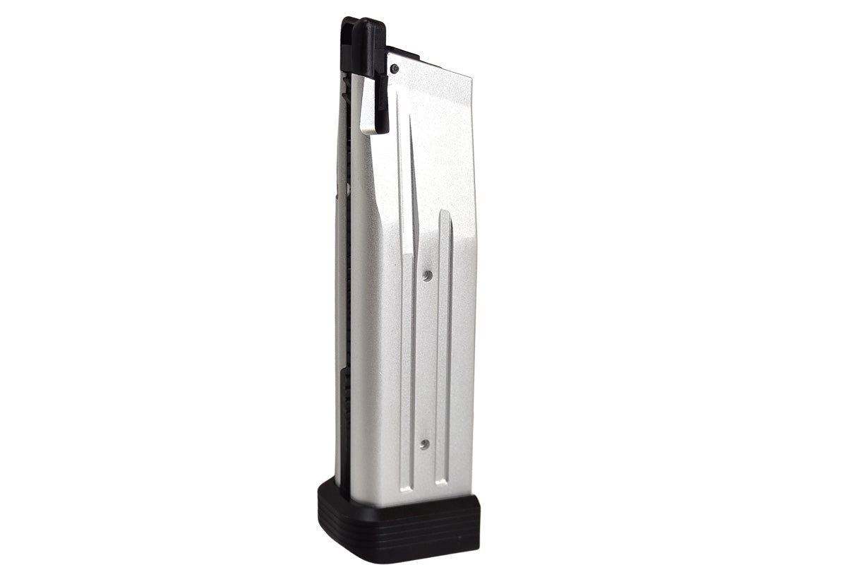 Kung Fu CNC Aluminium Magazine for Tokyo Marui Hi-Capa 5.1 GBB Airsoft (SV)