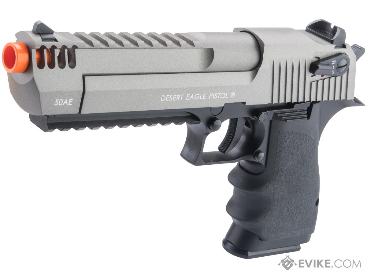 Cybergun Magnum Research Licensed Desert Eagle L6 Semi Auto CO2 Gas Blowback Airsoft Pistol by KWC (