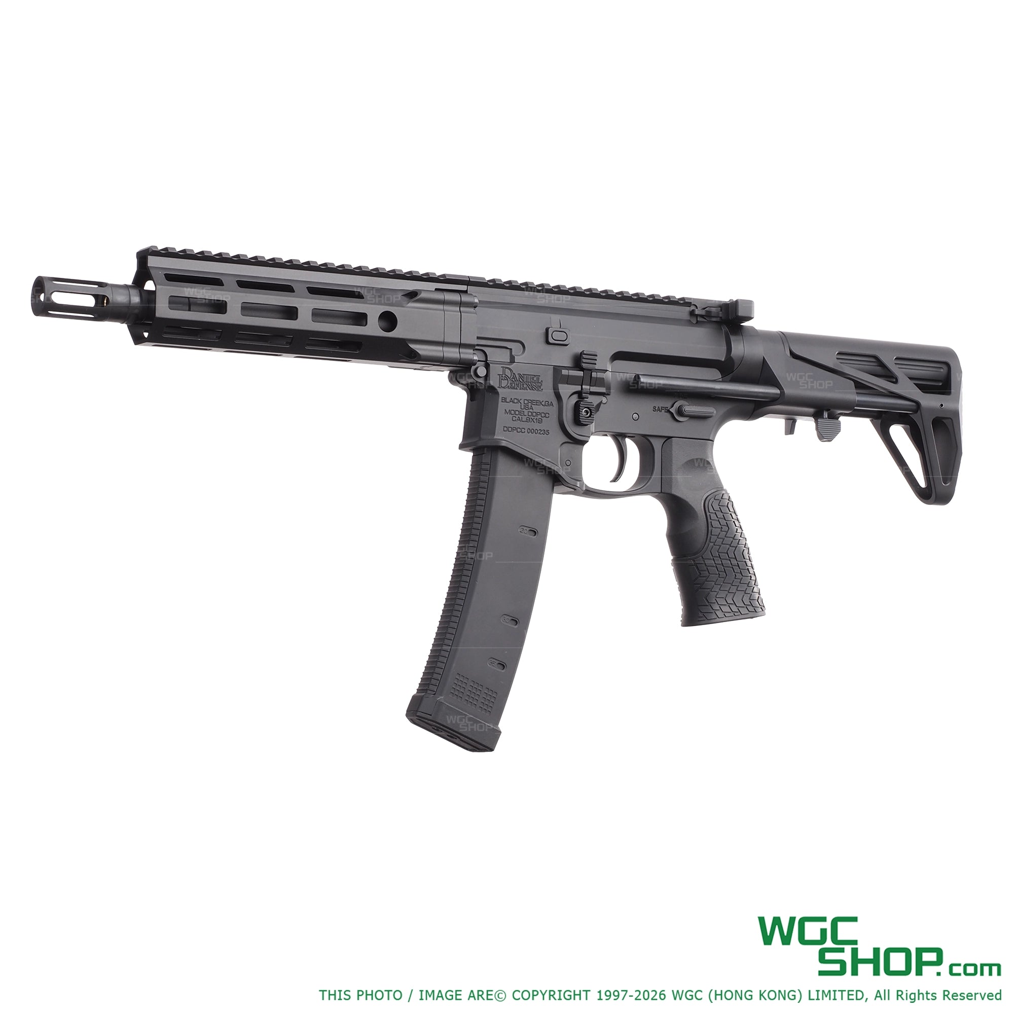DOUBLE EAGLE DD PCC SBR Gen7 CQB GBB Airsoft - Daniel Defense Licensed