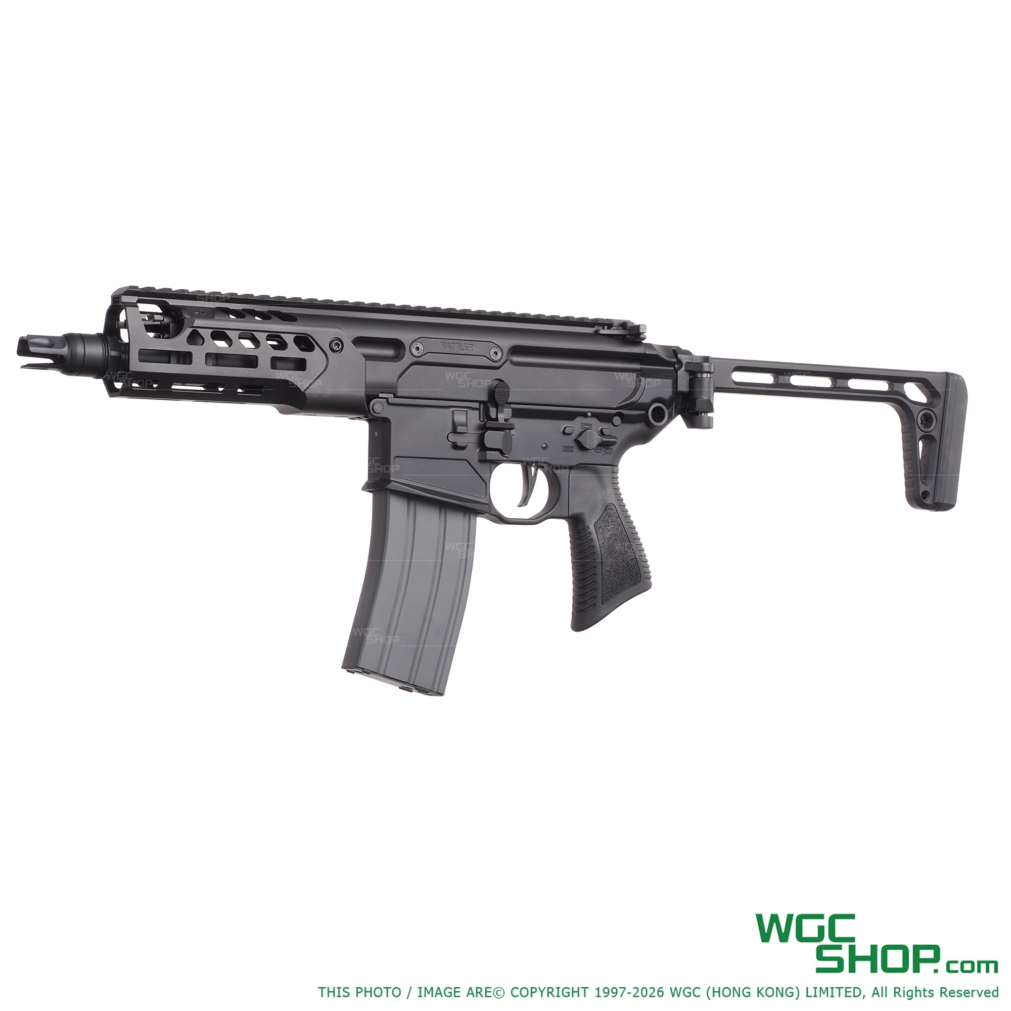SALVO PRECISION RATTLER LT 6.75 Inch GBB Airsoft