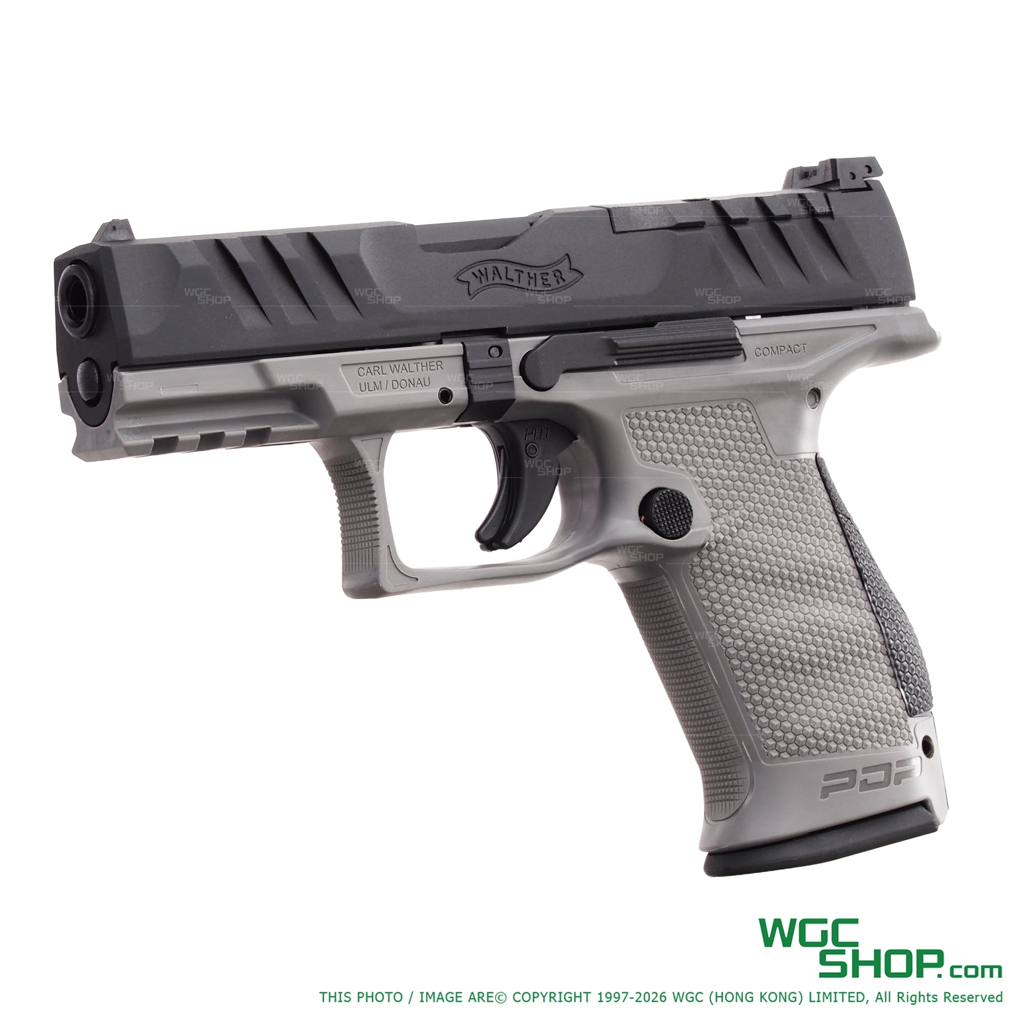 VFC Walther PDP Compact 4 Inch GBB Airsoft - GRAY / UMAREX Licensed