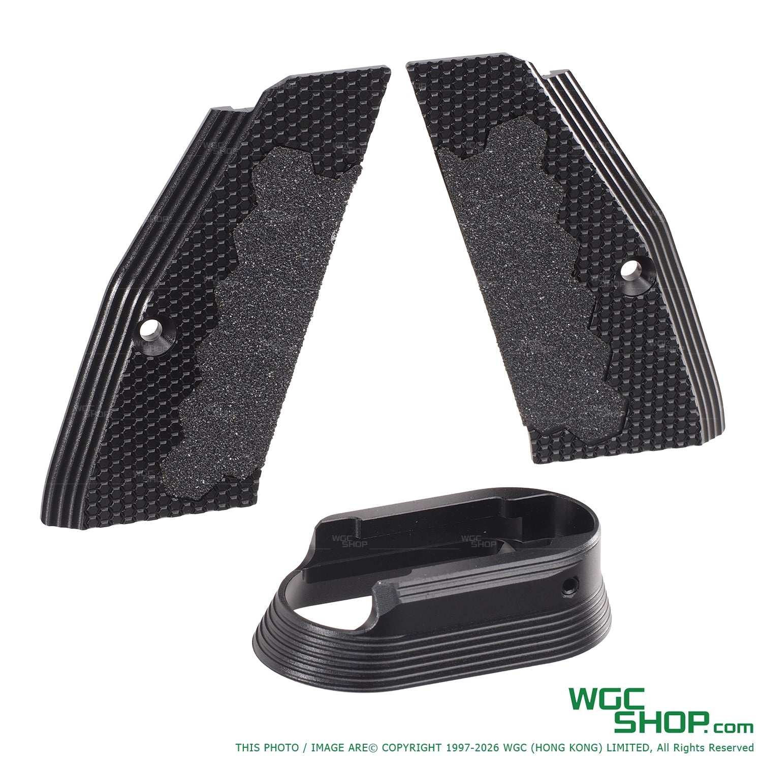 5KU Short Grip Panel and Magwell for KJWORKS CZ SHADOW 2 GBB ( 5KU-GBSD2028 )