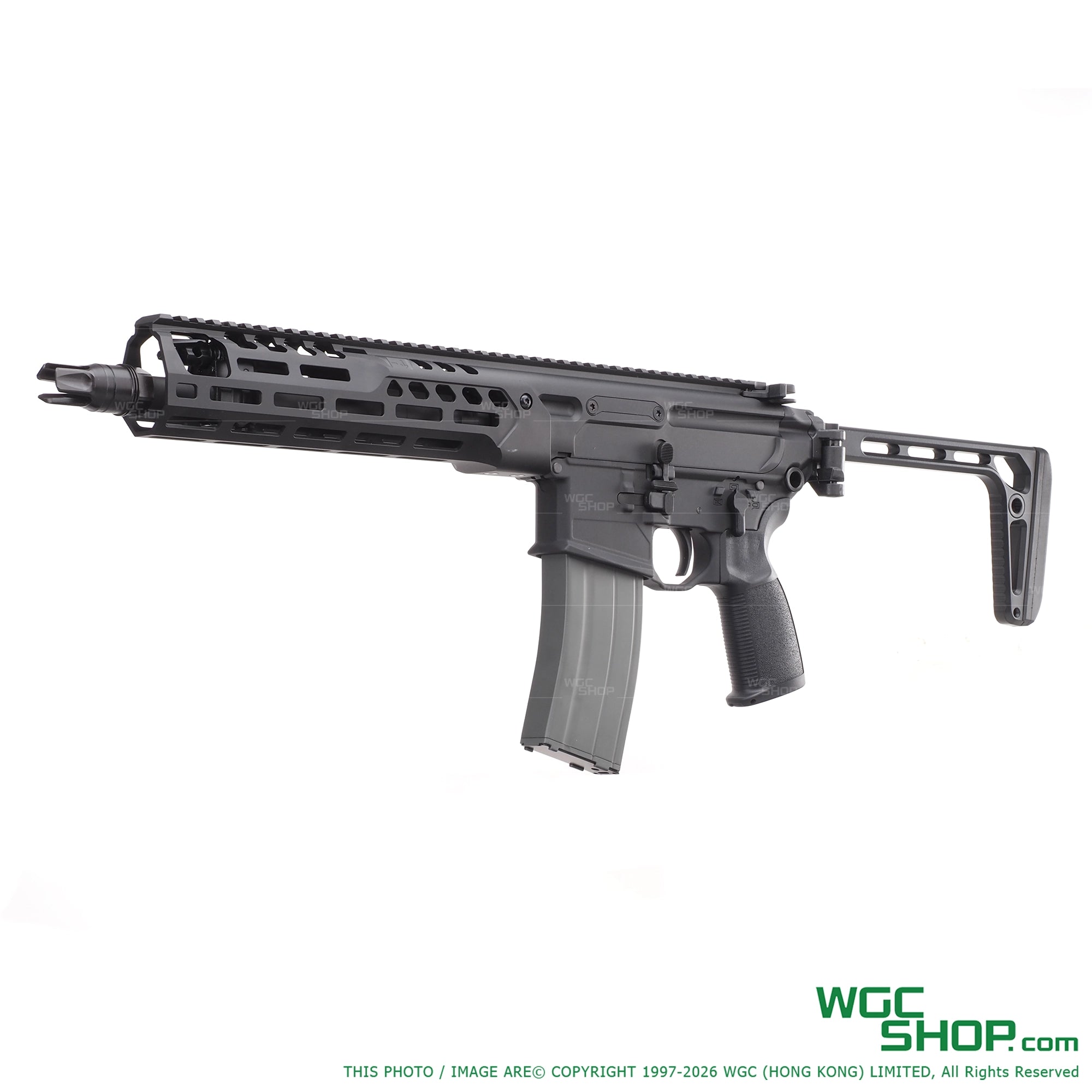 APFG S-007BK SPEAR LT 11.5 Inch SBR GBB Airsoft - BLACK