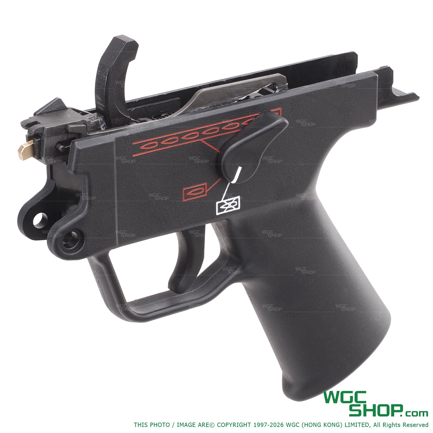BOW MASTER Custom MP5 / HK53 Gen2 GBB Navy Grip Assembly