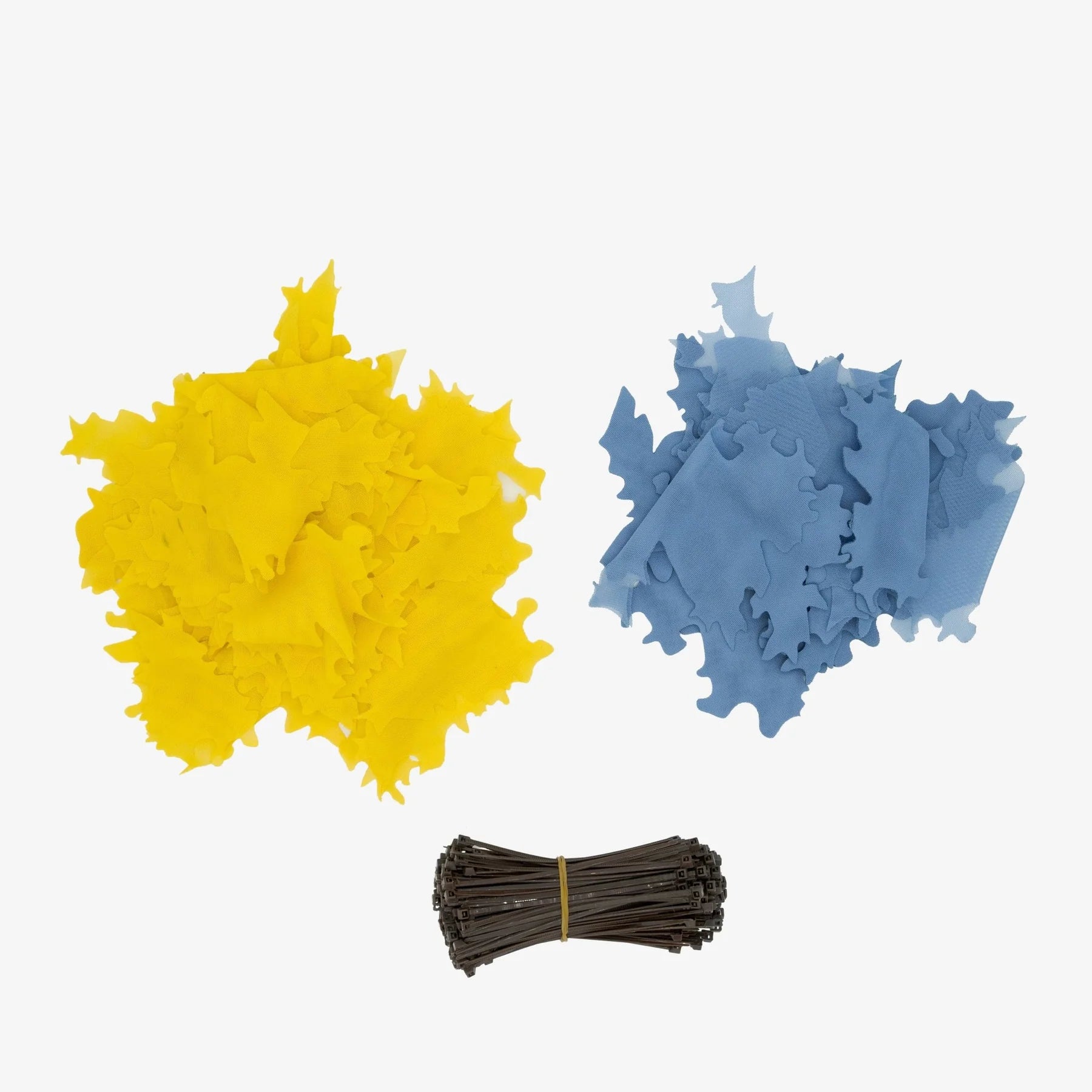 KMCS Adaptive Ghillie Mesh (AGM) Spring Bloom Leaves - 50g Pack