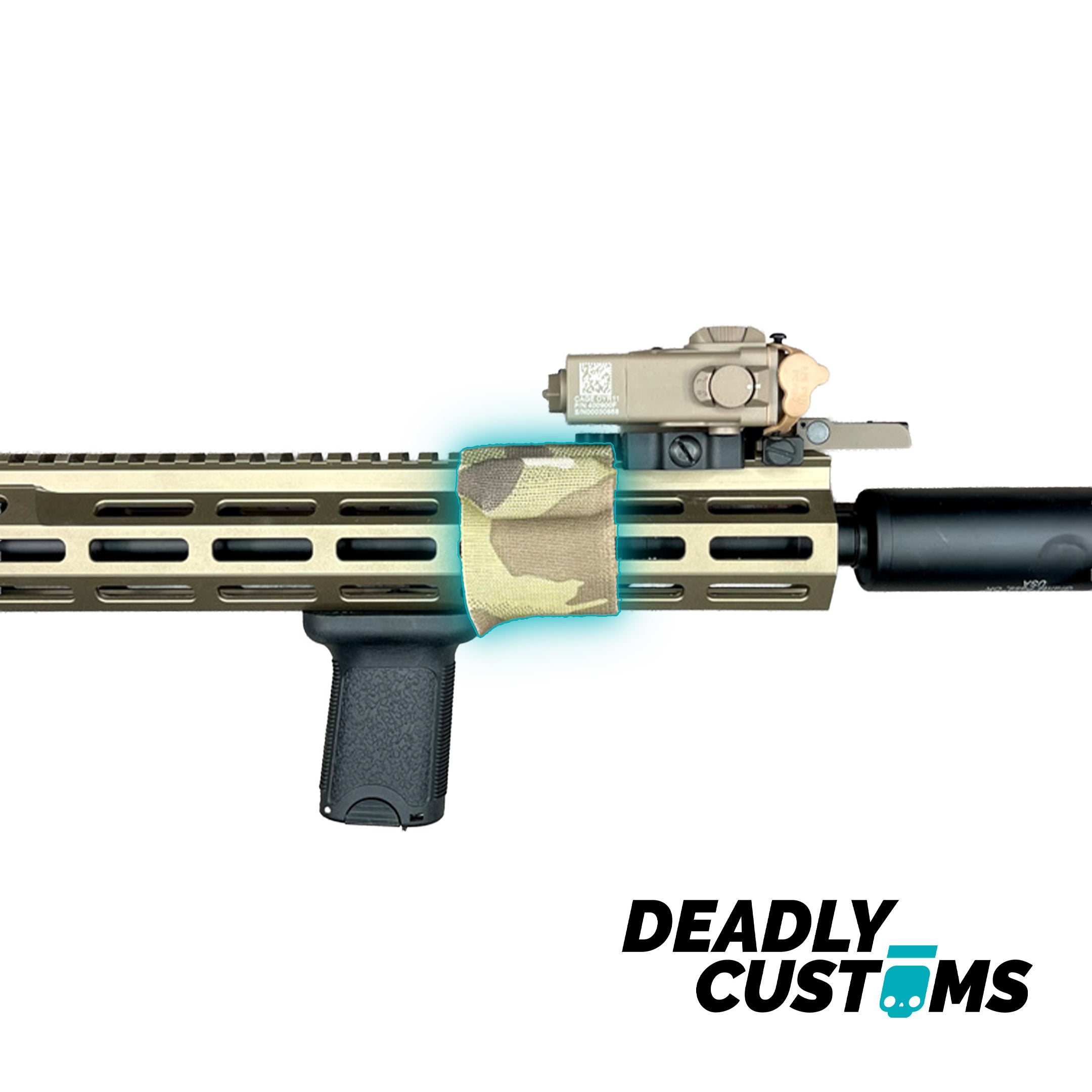 Deadly Customs Sentry Guard with CR123A Battery Stow