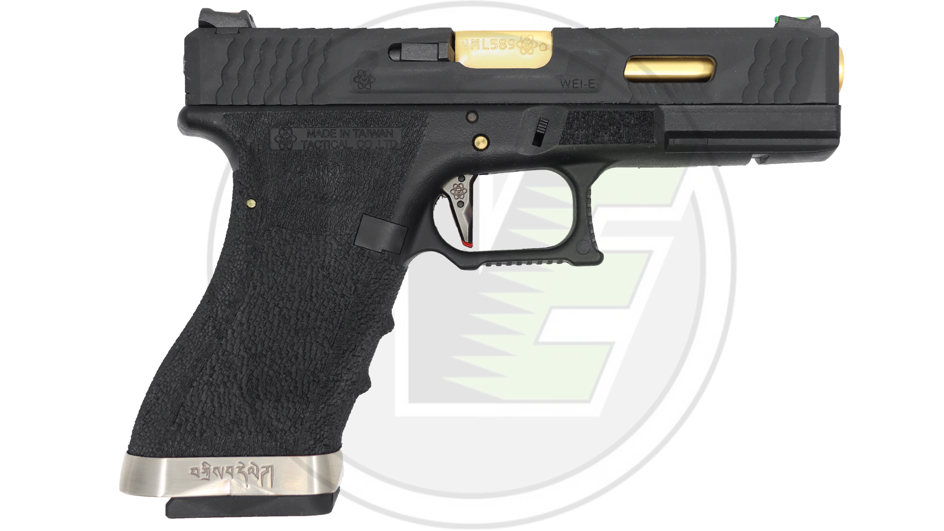 WE Customs  EU18 T1 with Gold Barrel