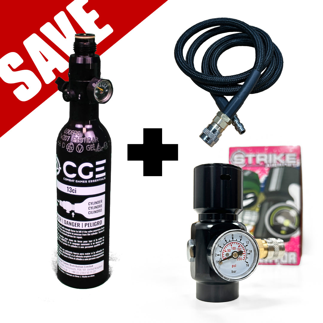 Strike HPA Starter Bundle with Reg / Line and Tank 13ci