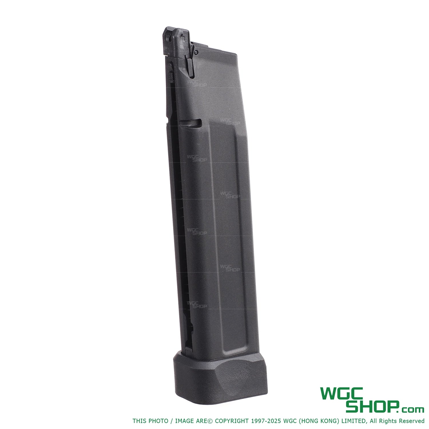 TTI AIRSOFT 40Rds CNC Aluminum Lightweight Hi-Capa Gas Airsoft Magazine - BLACK