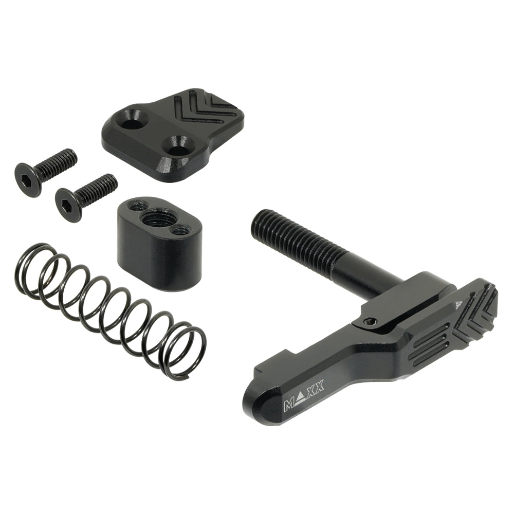 MAXX CNC Aluminium Advanced Magazine Release (Style A) (Black) (for MTW M4)