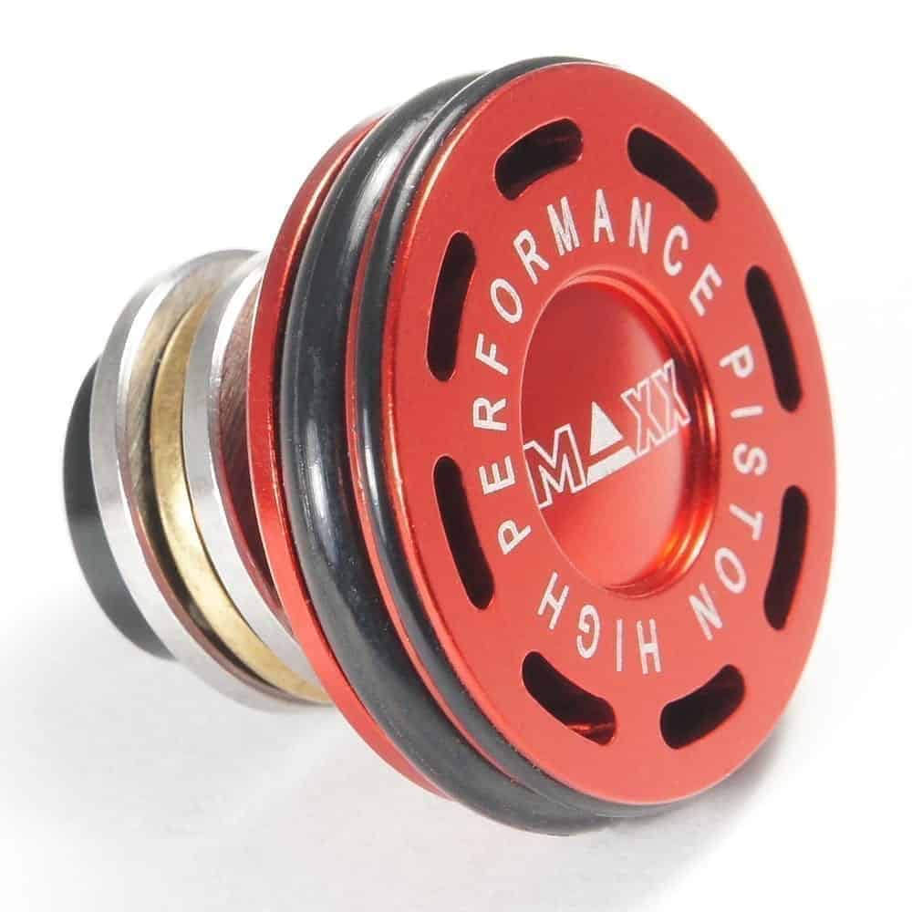 MAXX Model CNC Aluminum Double O-Ring Ball Bearing AEG Piston Head