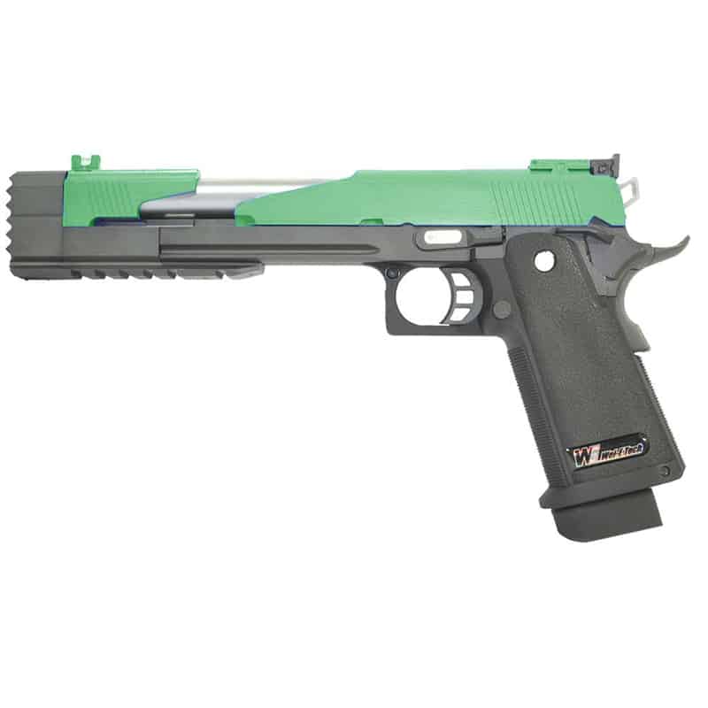 WE Hi-Capa Dragon 7" GBB Pistol - Type A (2 Tone)